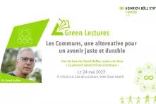 Green Lecture #6: 23 mai 2023 