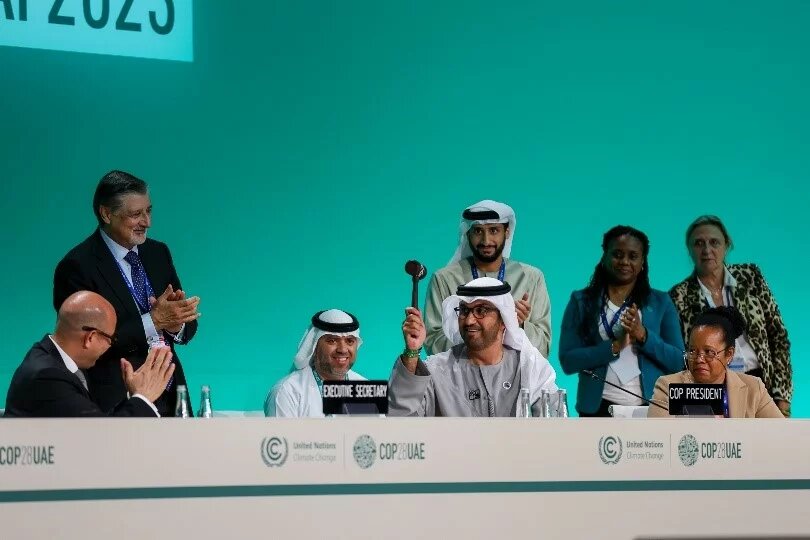 Sultan Al Jaber, COP 28 President and Minister of Industry and Advanced Technology, UAE, declared COP 28 adjourned at 5:11 pm. 13 December 2023